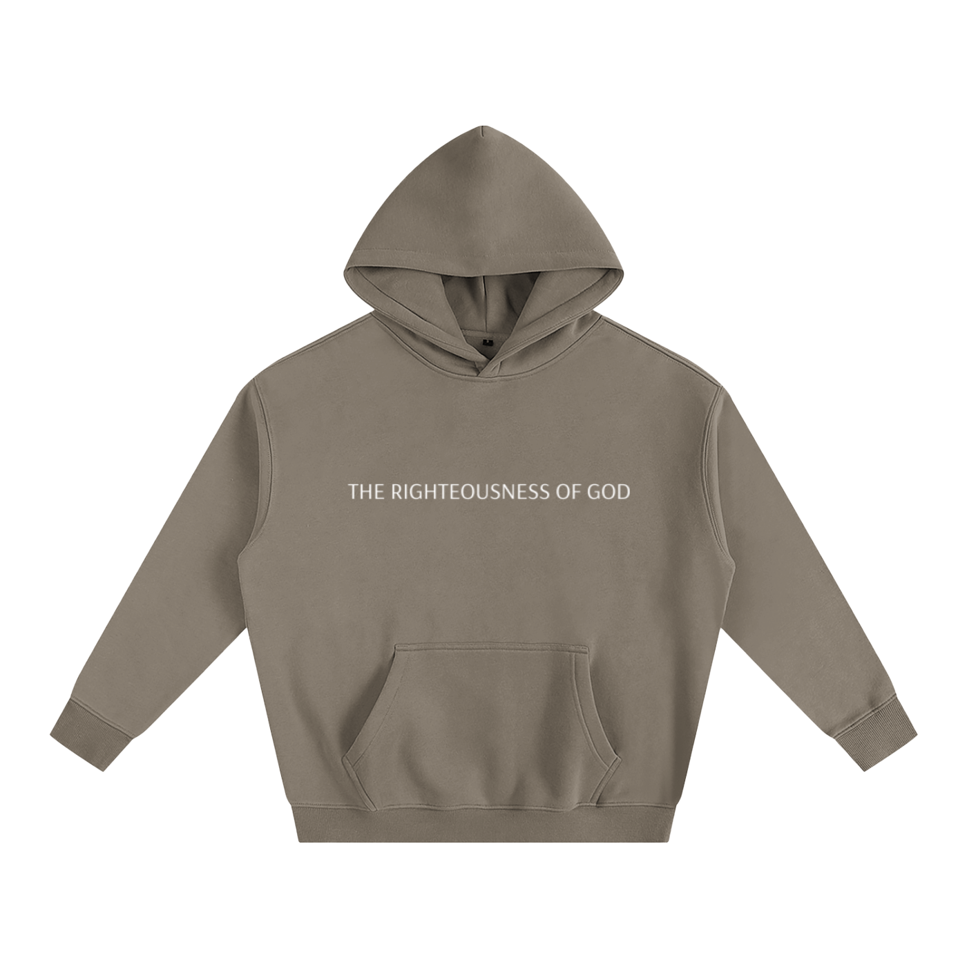 The Righteousness of God - Oversize Fleeced Hoodie