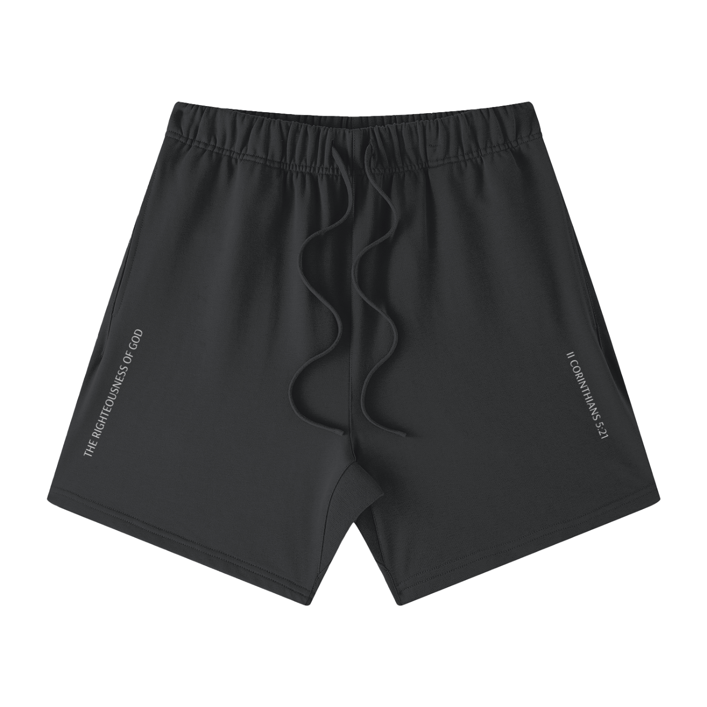 The Righteousness of God - Streetwear Unisex Heavyweight Earth Tone Loose Fit FOG 100% Cotton Shorts