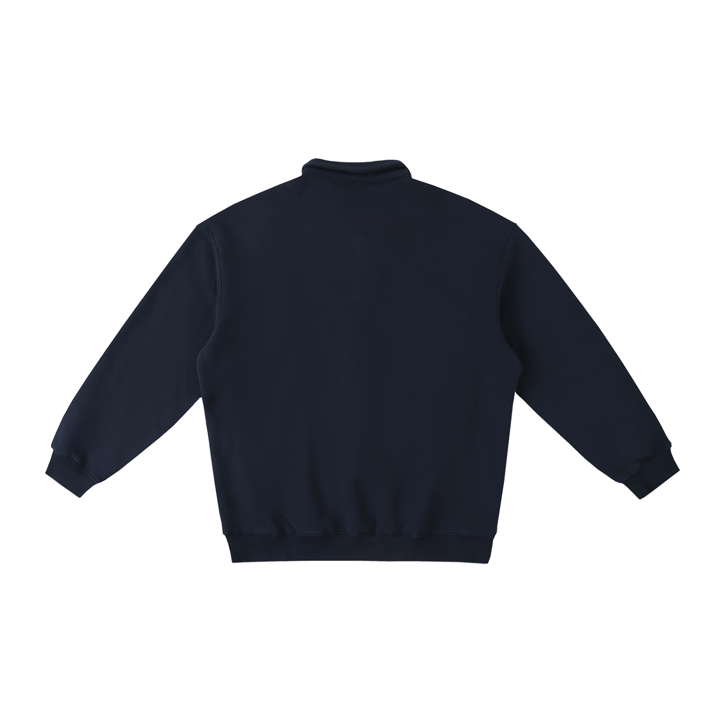Fundamental - Heavyweight Polo-Collar Sweatshirt