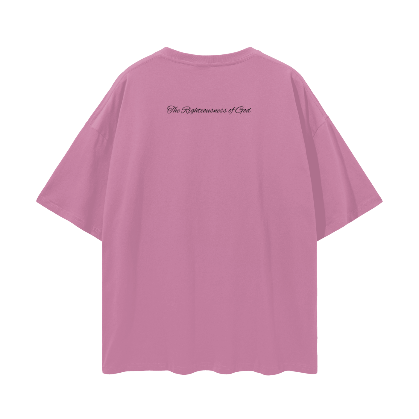 Jesus Paid It All - Oversize Deep Drop Shoulder Tee - 190 GSM