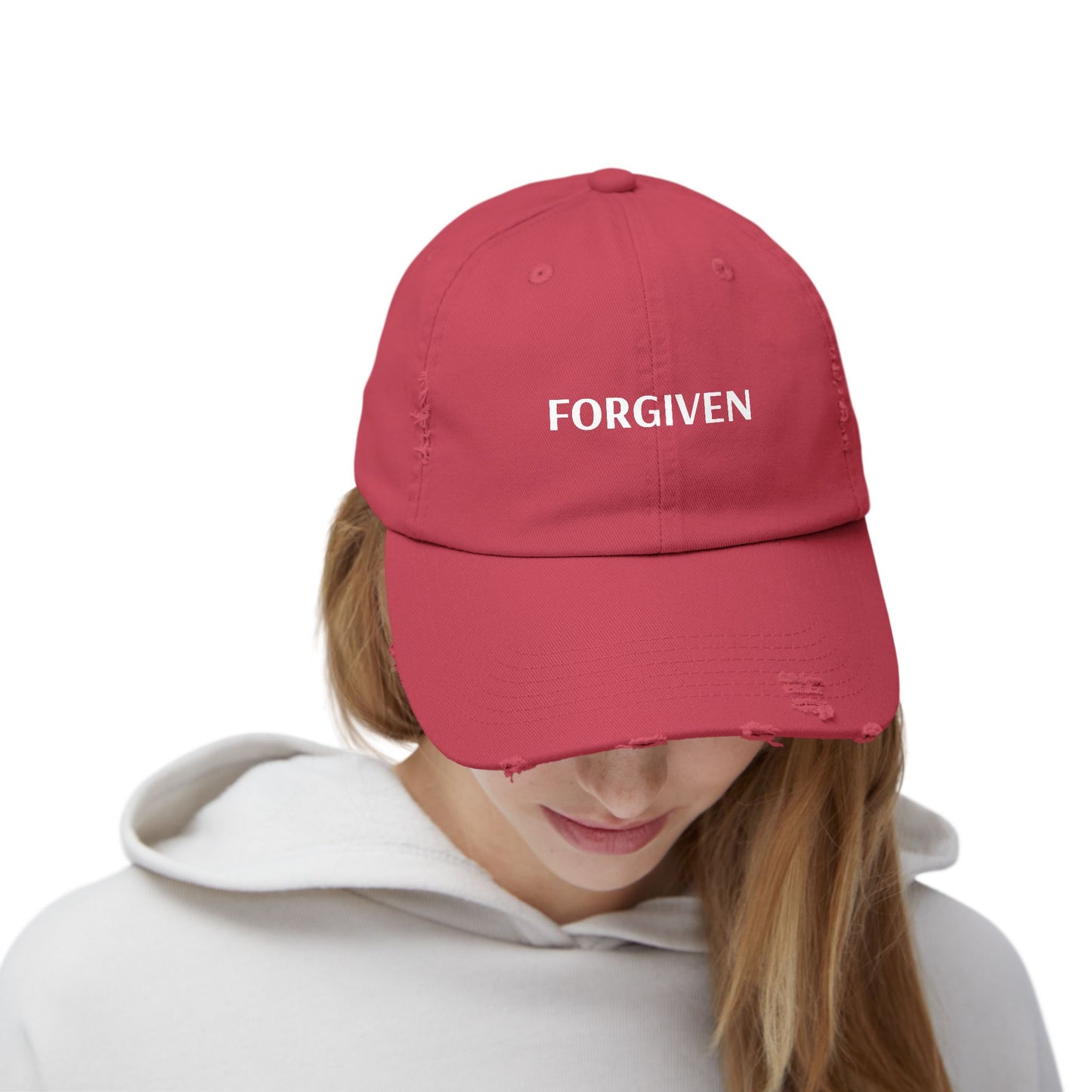 Forgiven - Distressed Casual Cap