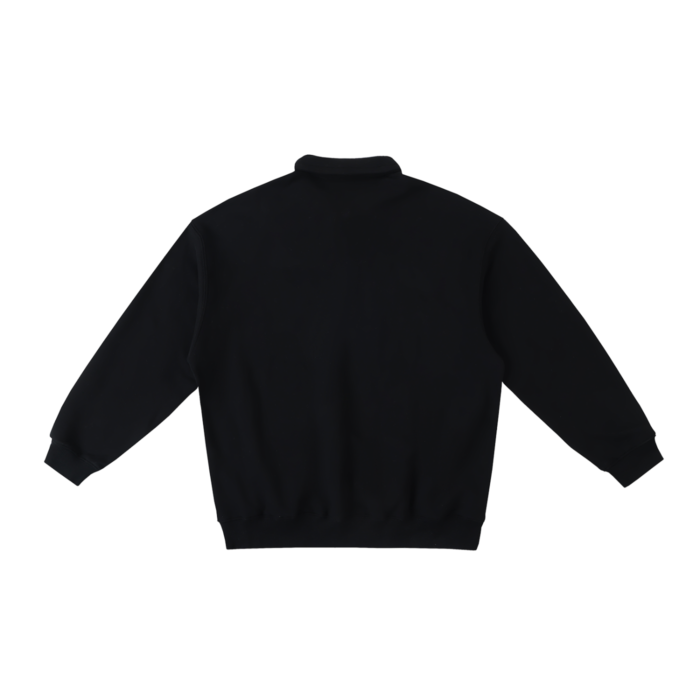 Fundamental - Heavyweight Polo-Collar Sweatshirt