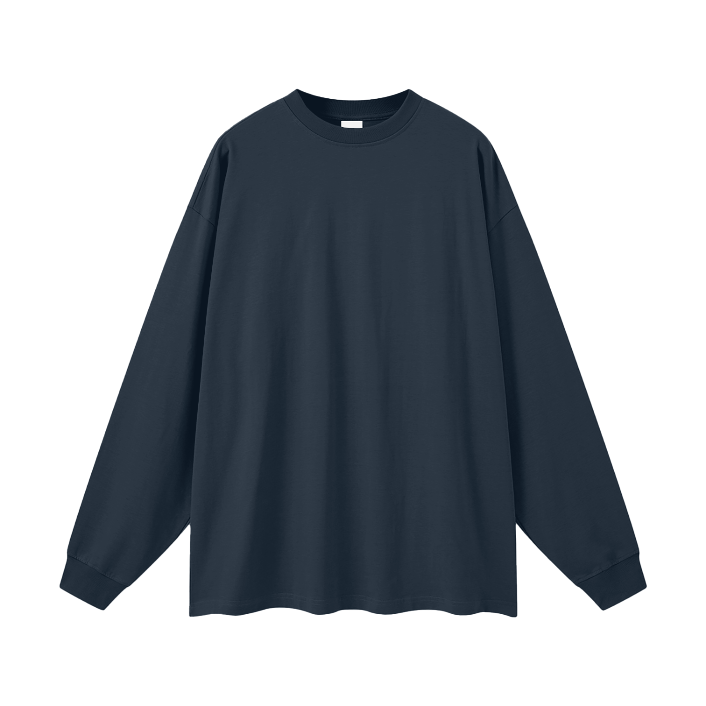 Only By The Blood (Back) - Streetwear Unisex Cotton Long Sleeve Tee