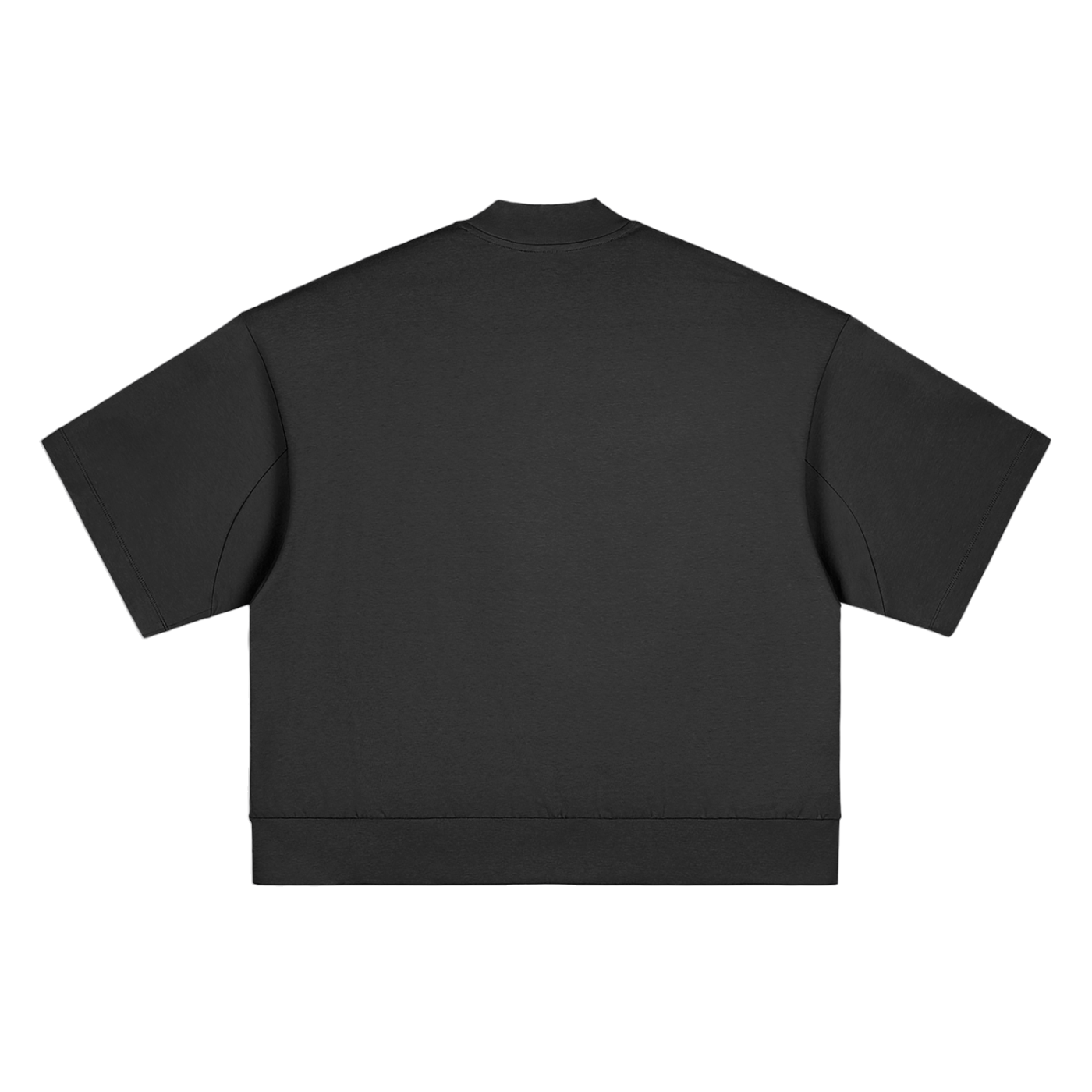 The Righteousness of God - Heavyweight Oversized Mock Neck T-shirt