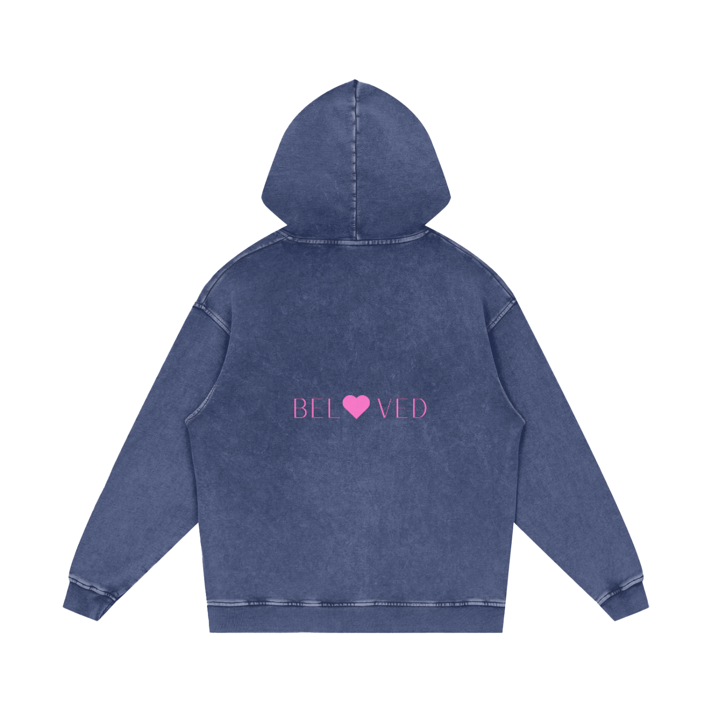 Beloved - Acid Wash Oversize Hoodie - 420 GSM