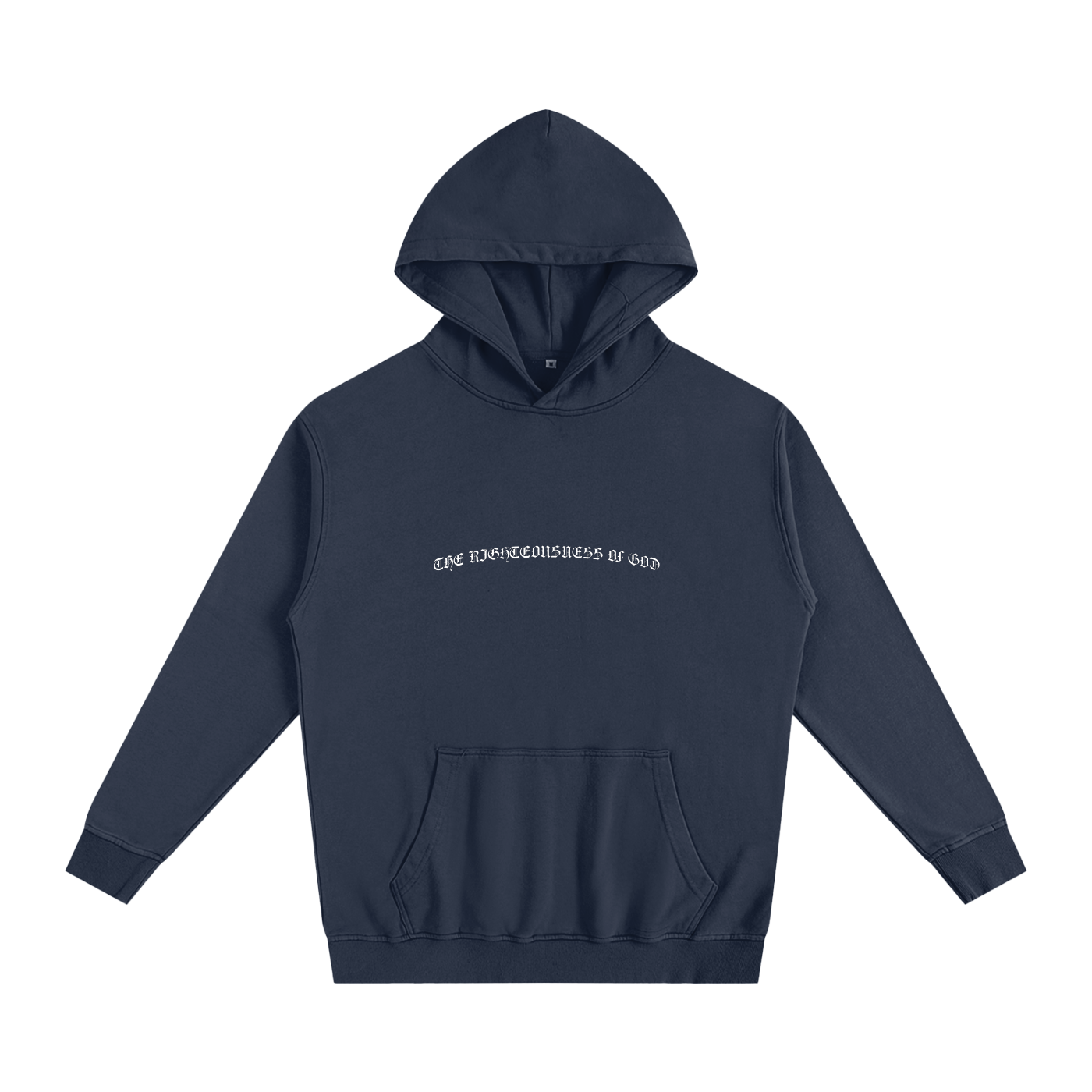 The Righteousness of God (Old English) - Oversized Essential Hoodie
