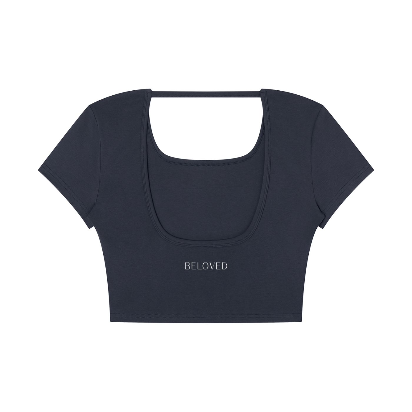 Beloved - Women's Square Neck Crop T-Shirt