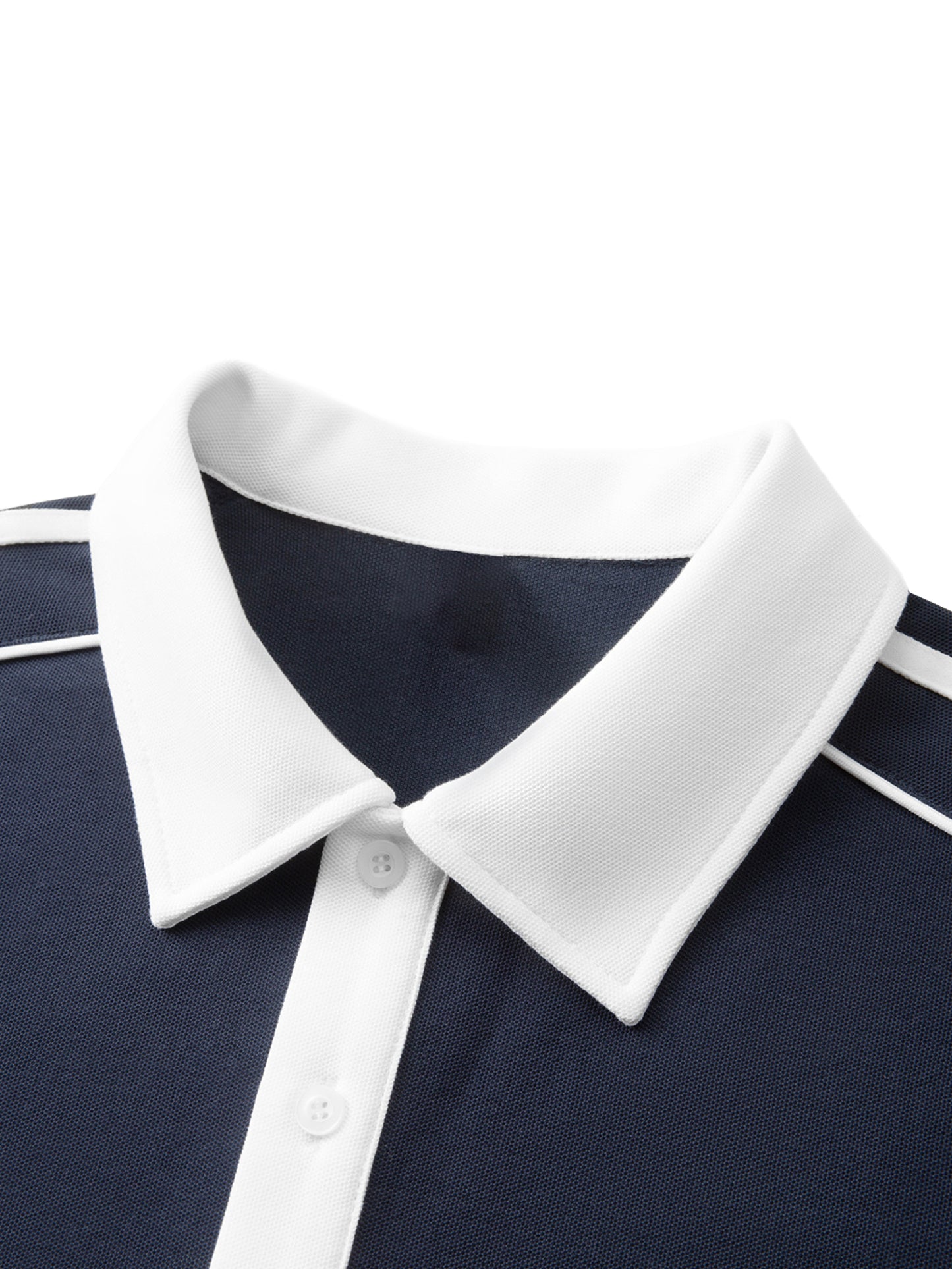 The Righteousness of God - Contrast Collar Short-Sleeve Polo Shirt