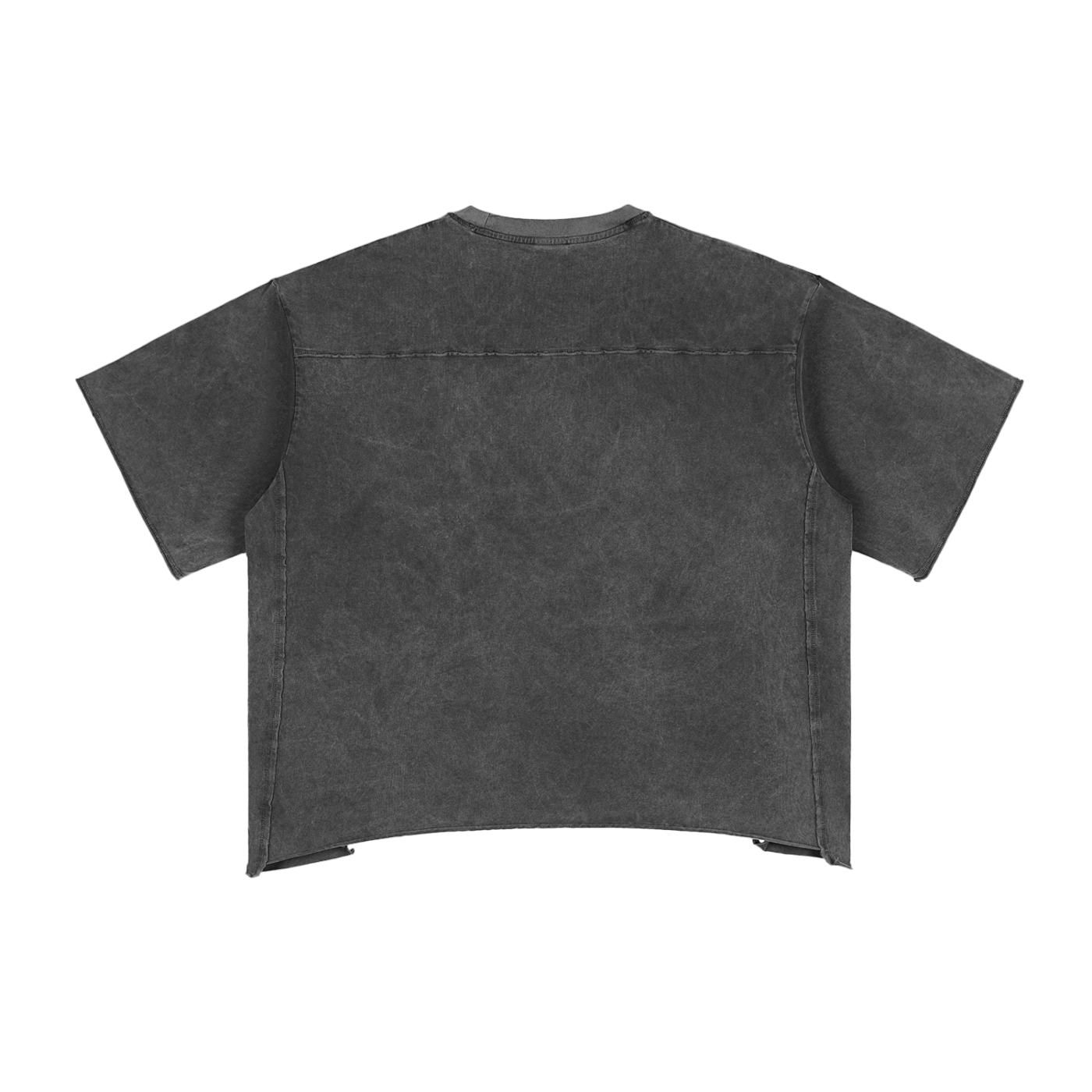 Jesus Paid It All - Raw Edge Snow Washed Boxy T-Shirt