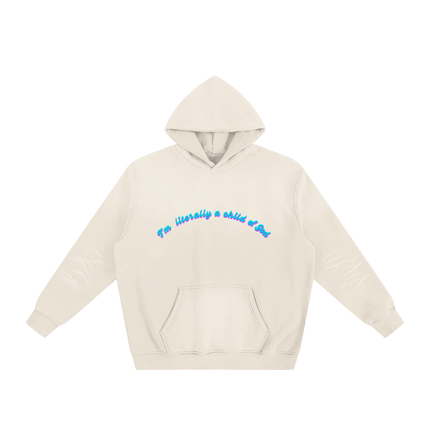 I'm literally a child of God - Sunfade Fleeced Hoodie