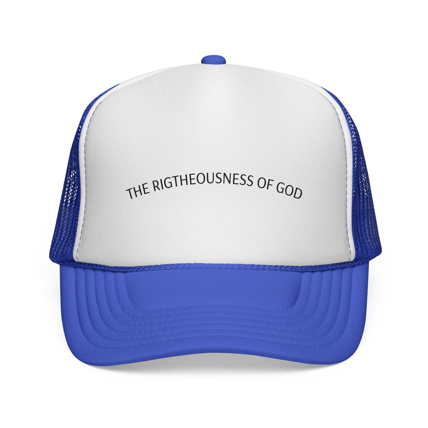 The Righteousness of God - White Background Trucker Hat