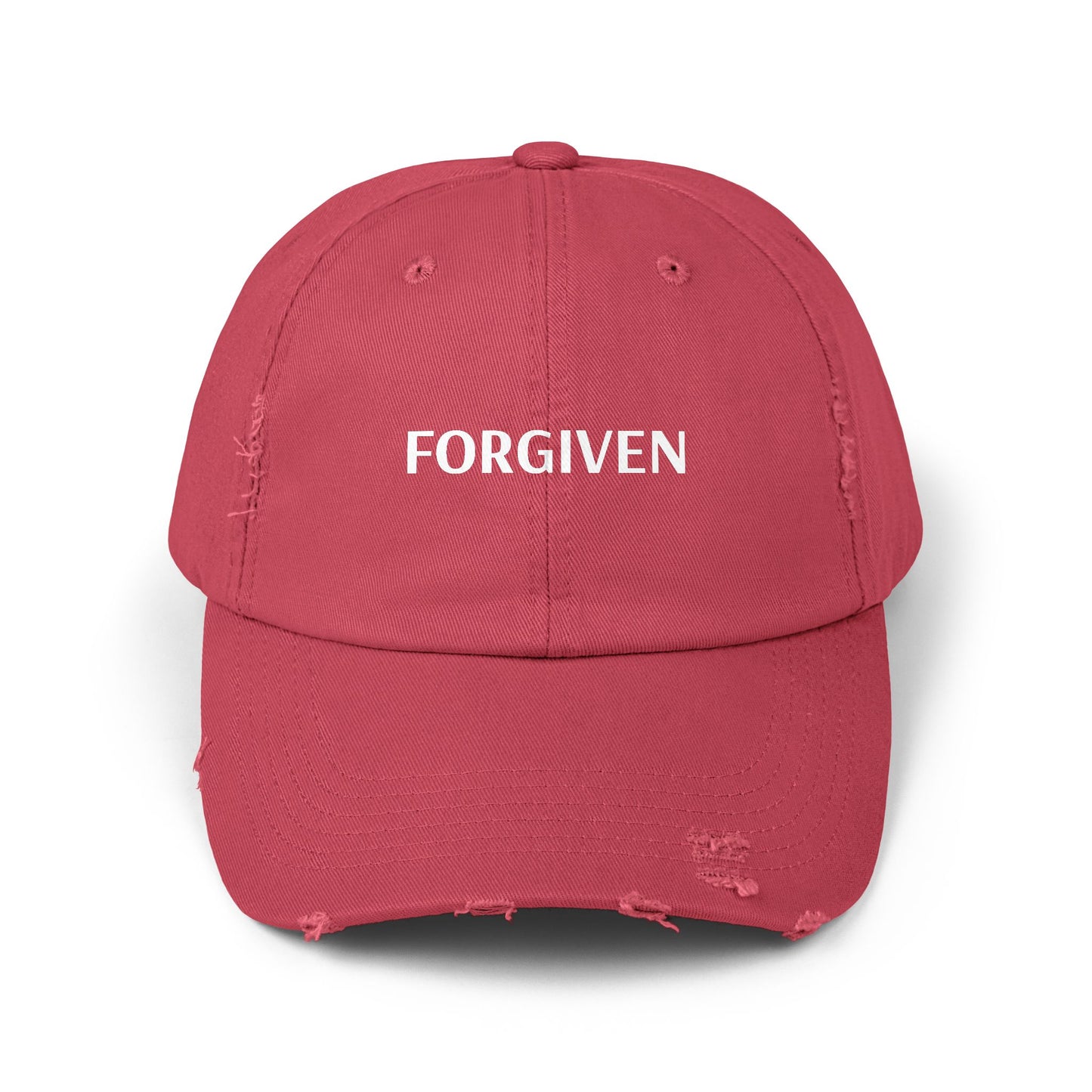 Forgiven - Distressed Casual Cap