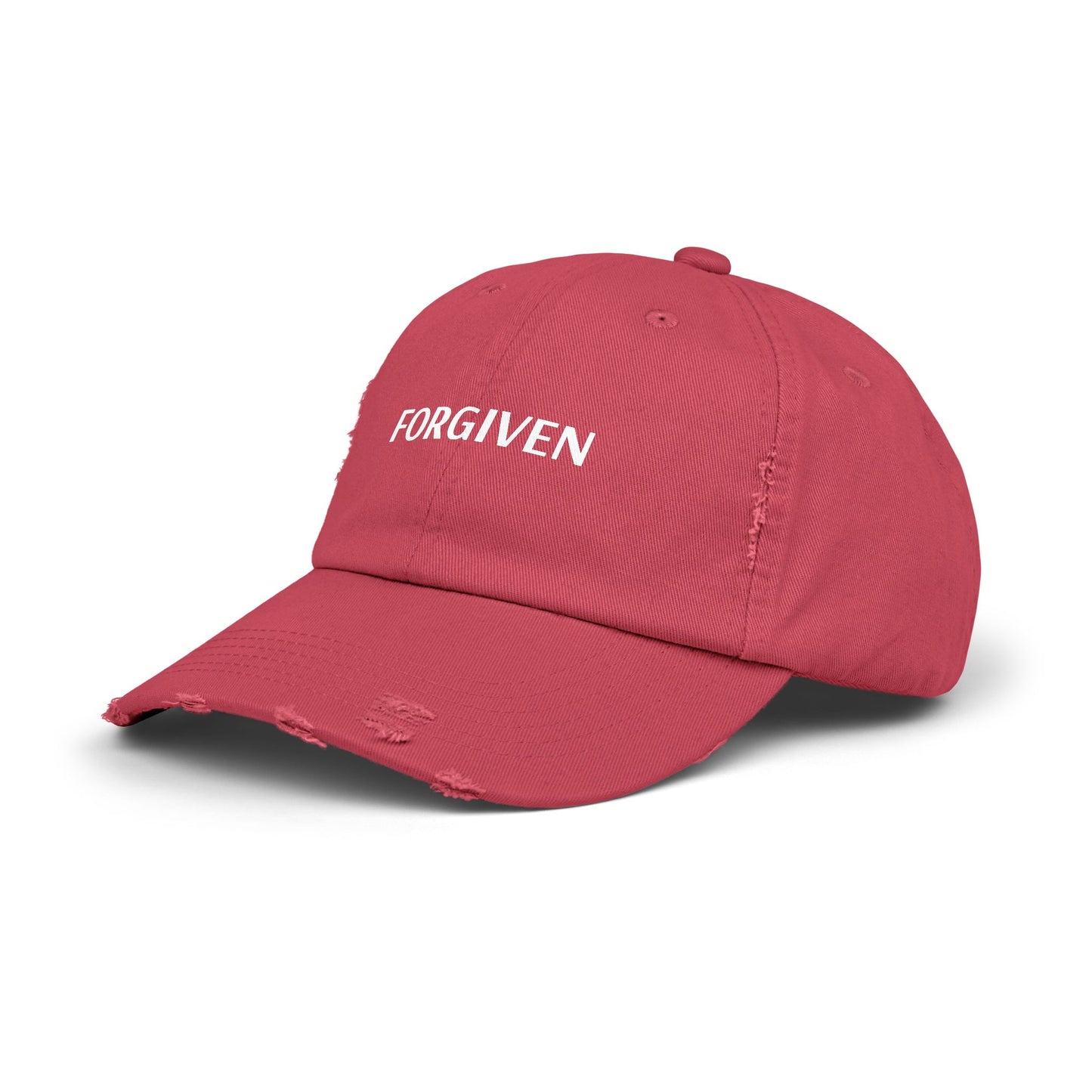 Forgiven - Distressed Casual Cap