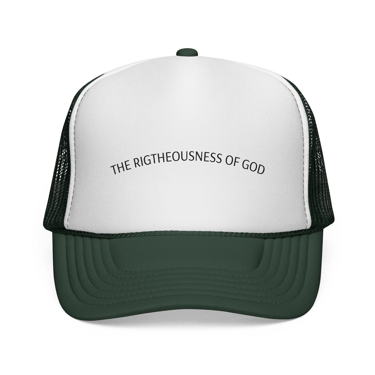 The Righteousness of God - White Background Trucker Hat