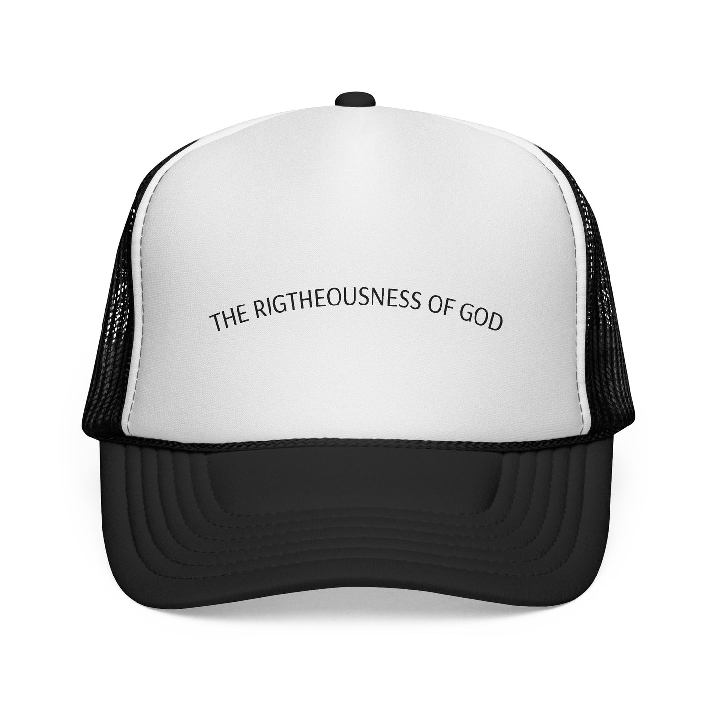 The Righteousness of God - White Background Trucker Hat