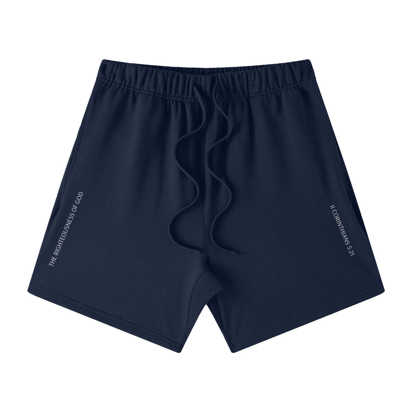 The Righteousness of God - Streetwear Unisex Heavyweight Earth Tone Loose Fit FOG 100% Cotton Shorts