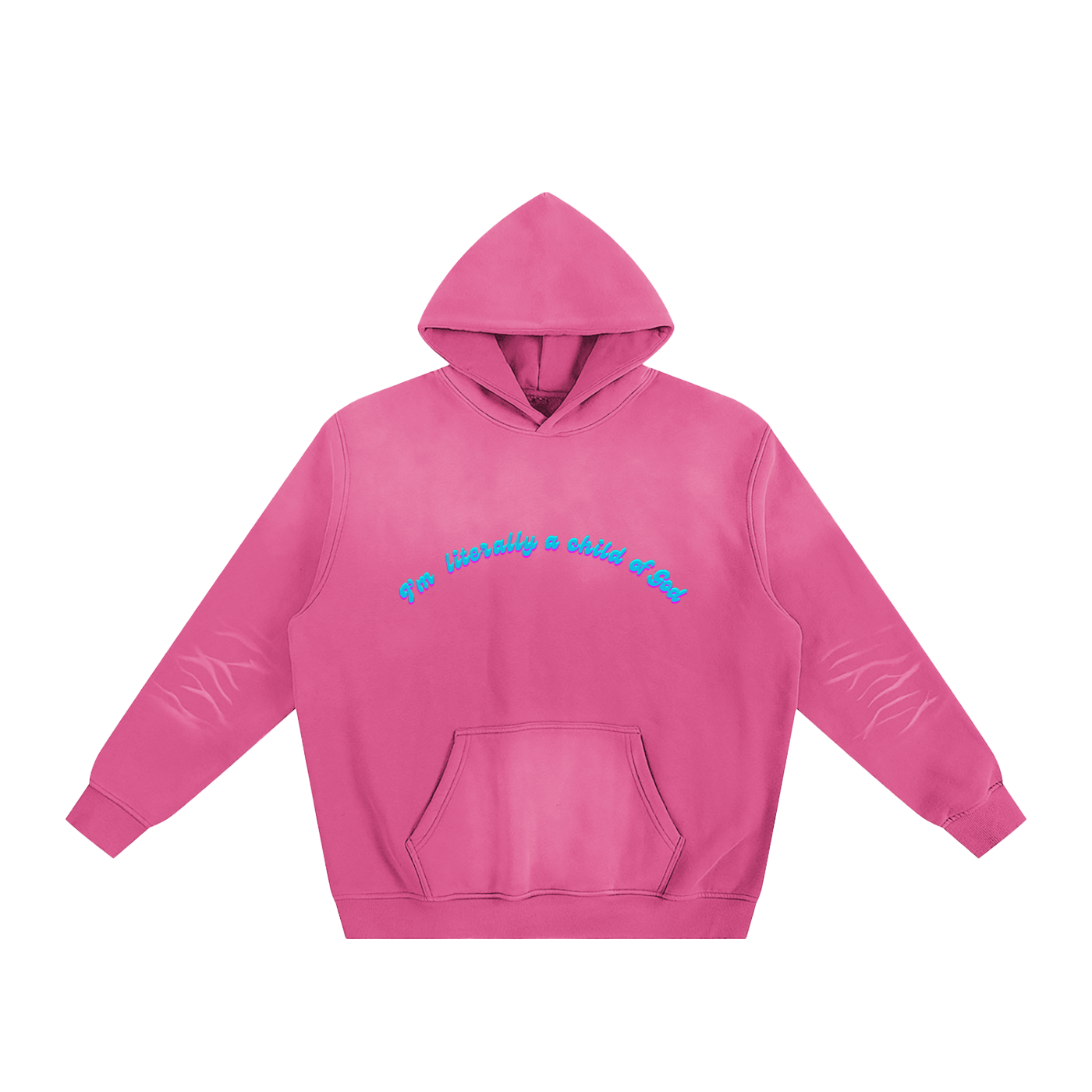 I'm literally a child of God - Sunfade Fleeced Hoodie