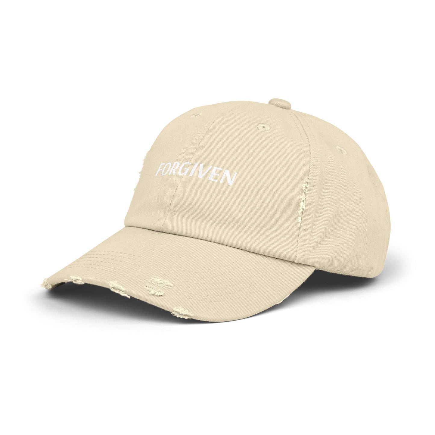 Forgiven - Distressed Casual Cap