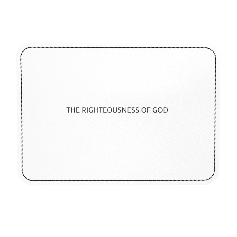 The Righteousness of God - Premium Nappa Leather Crossbody Bag