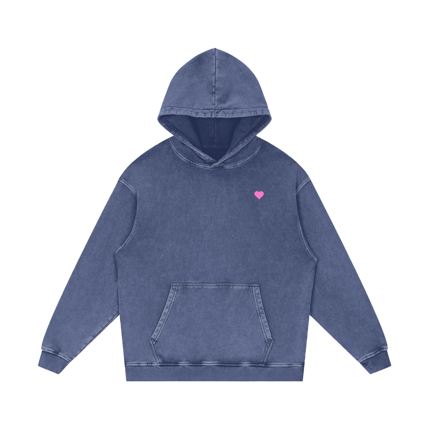 Beloved - Acid Wash Oversize Hoodie - 420 GSM