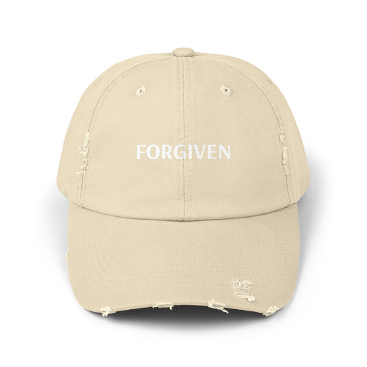 Forgiven - Distressed Casual Cap