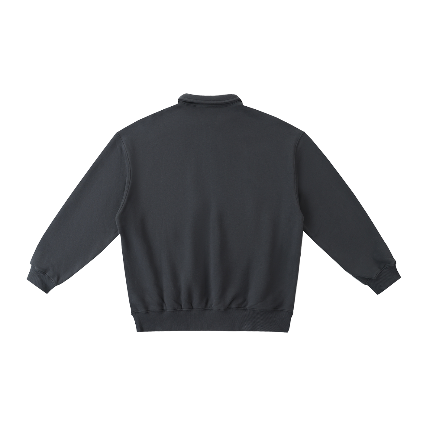 Fundamental - Heavyweight Polo-Collar Sweatshirt
