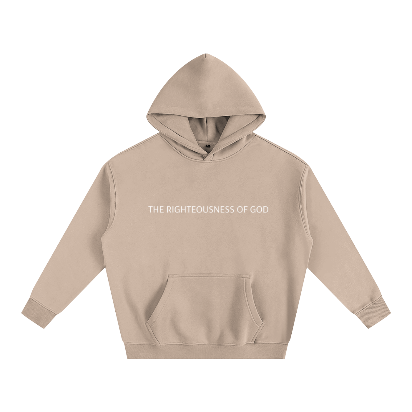The Righteousness of God - Oversize Fleeced Hoodie