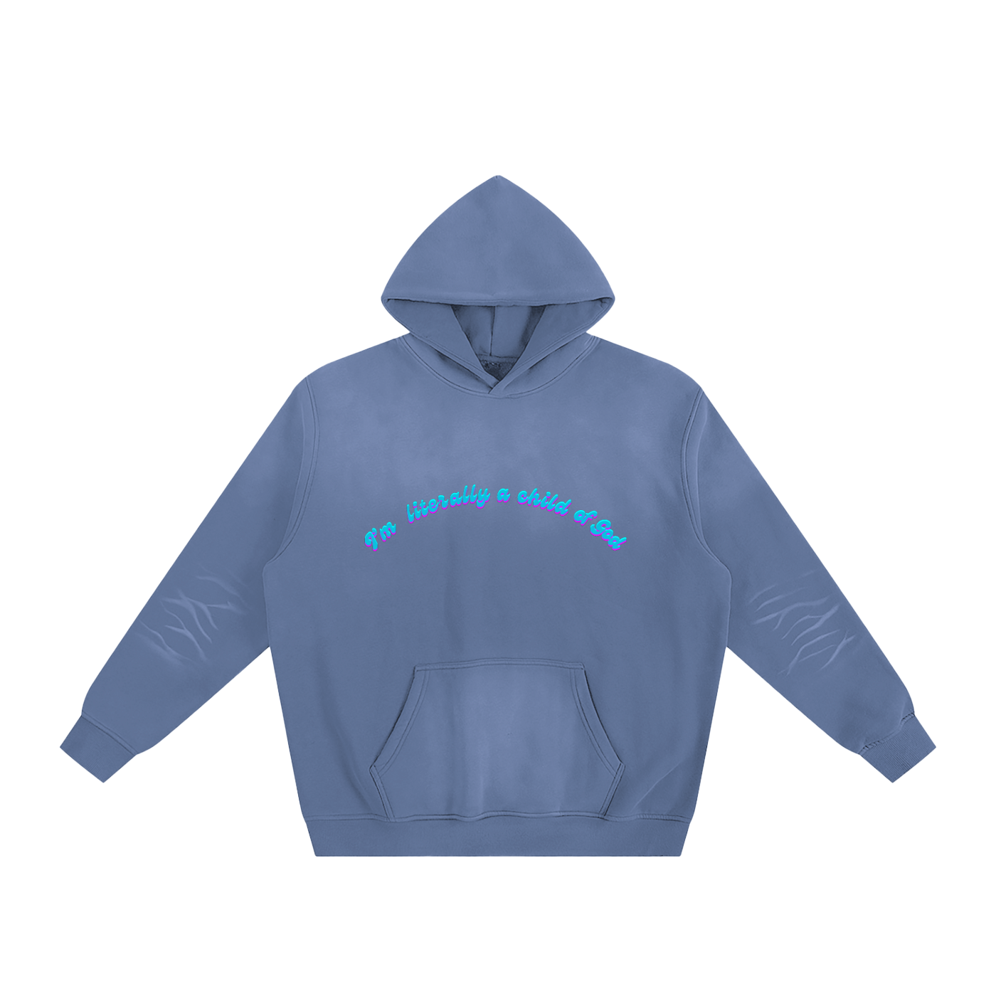 I'm literally a child of God - Sunfade Fleeced Hoodie