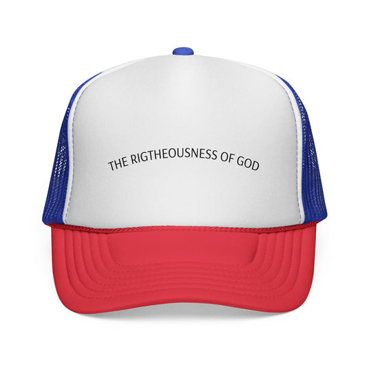 The Righteousness of God - White Background Trucker Hat