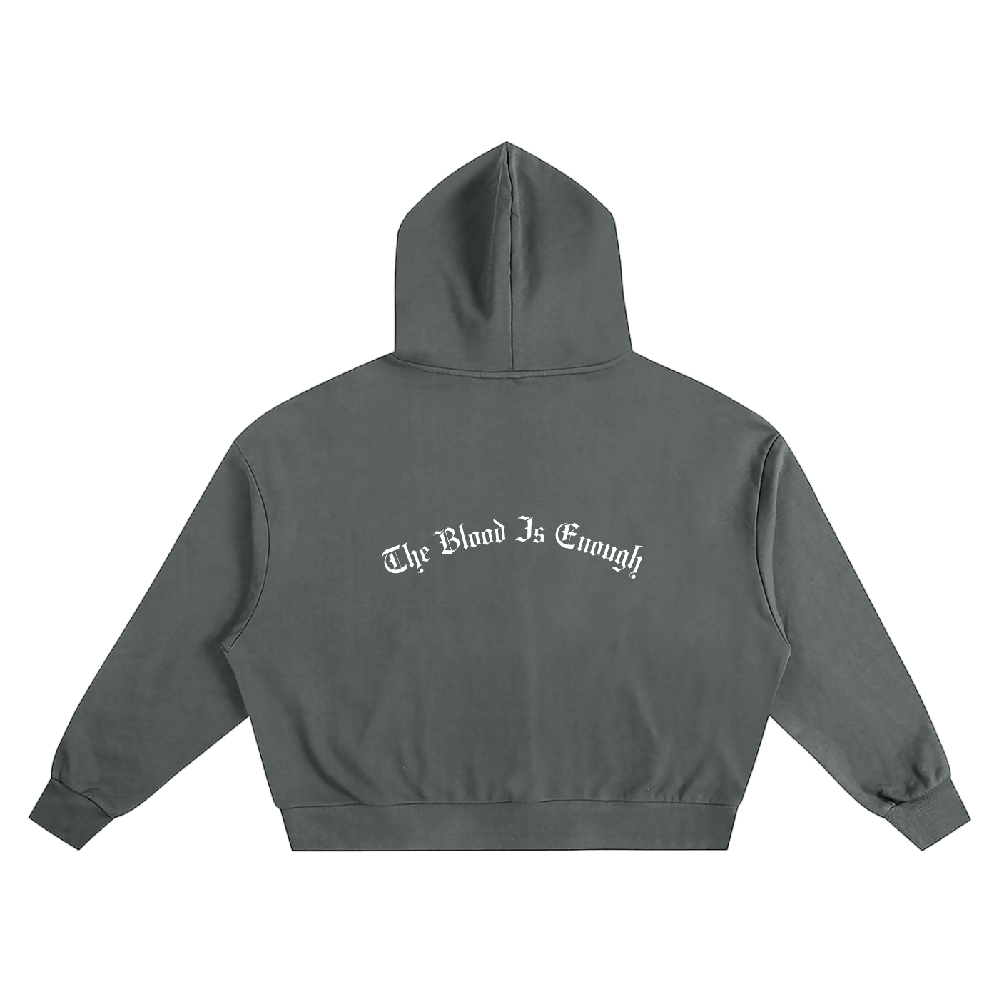 The Blood Is Enough - Boxy Oversized Hoodie