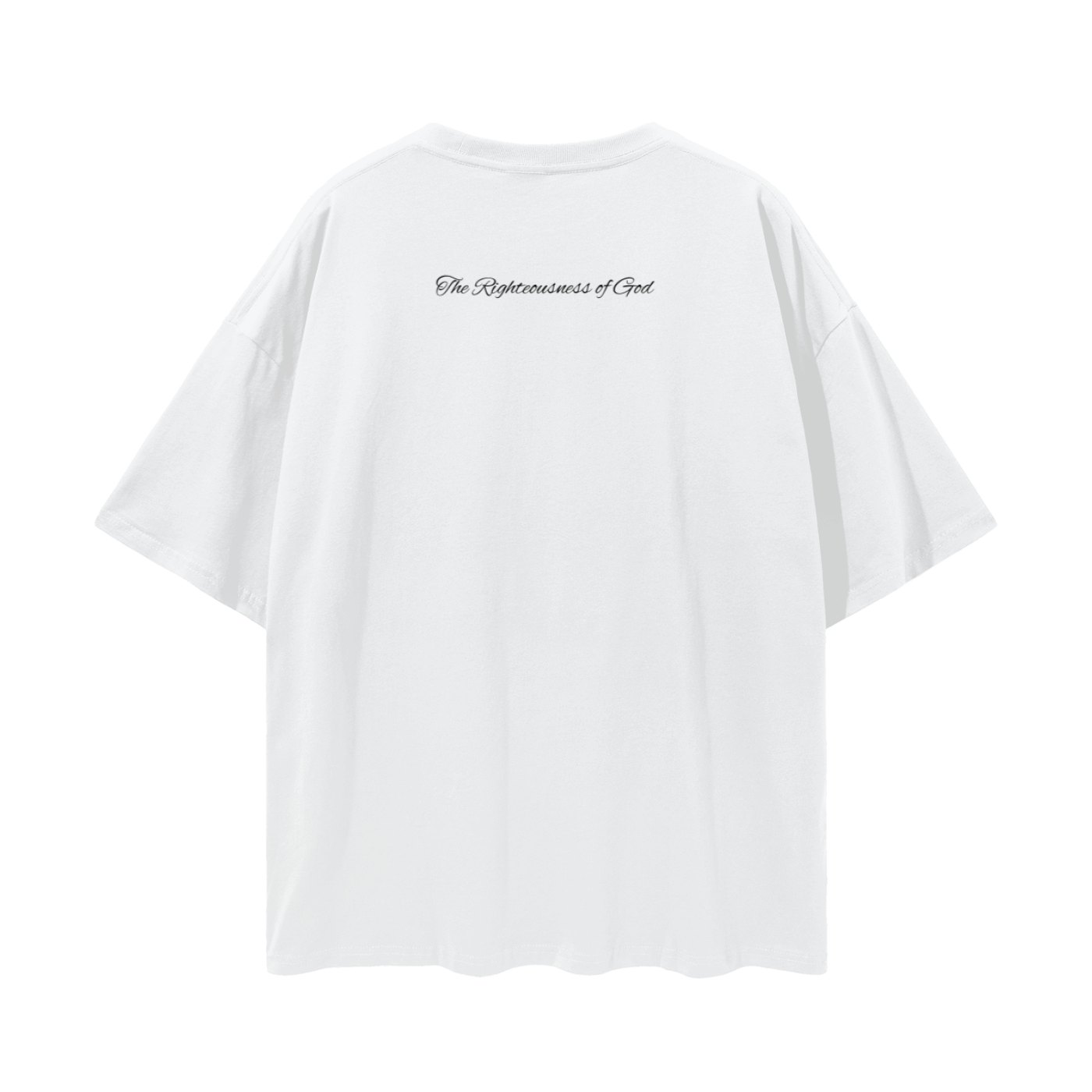 Jesus Paid It All - Oversize Deep Drop Shoulder Tee - 190 GSM
