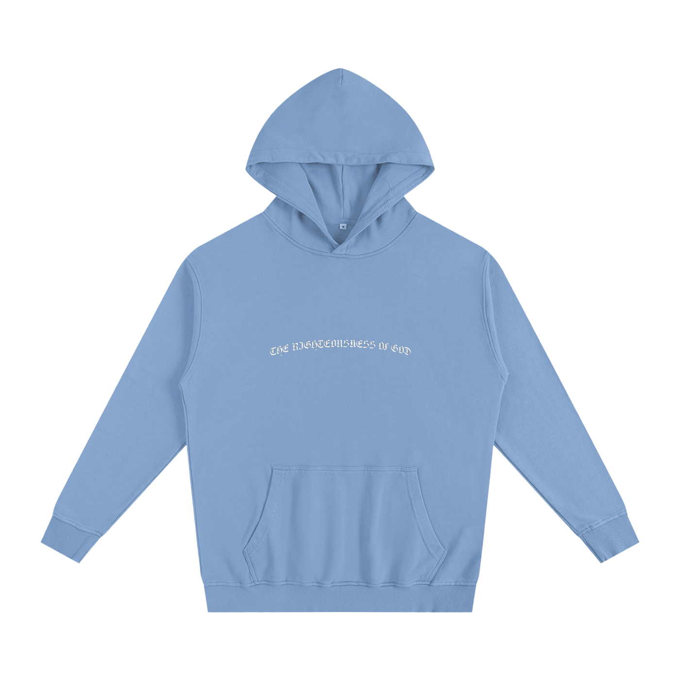 The Righteousness of God (Old English) - Oversized Essential Hoodie