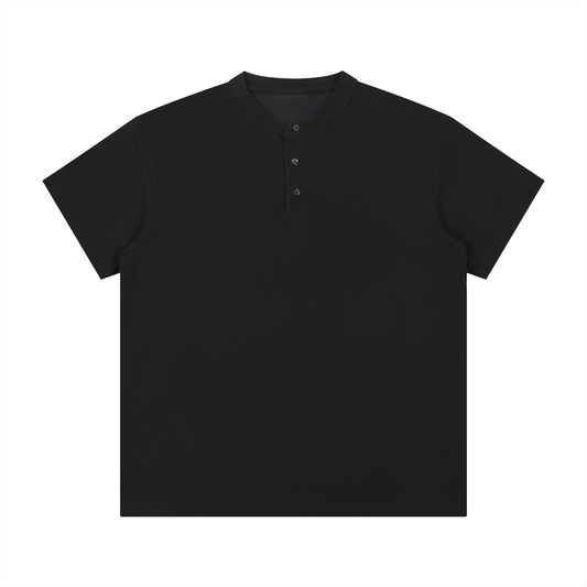 Fundamental - Short Sleeve Henley Shirt