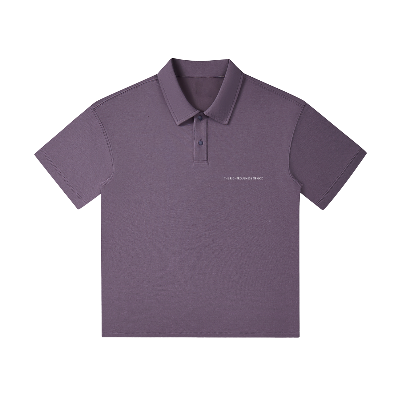 The Righteousness of God - Drop Shoulder Short-Sleeve Polo