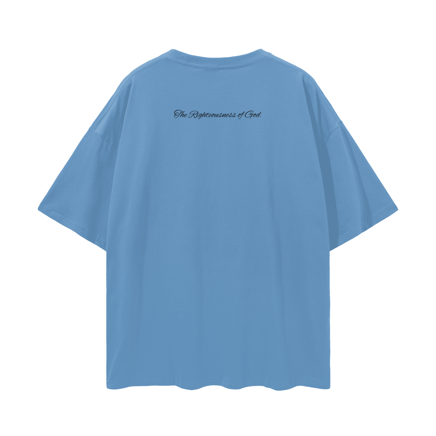 Jesus Paid It All - Oversize Deep Drop Shoulder Tee - 190 GSM