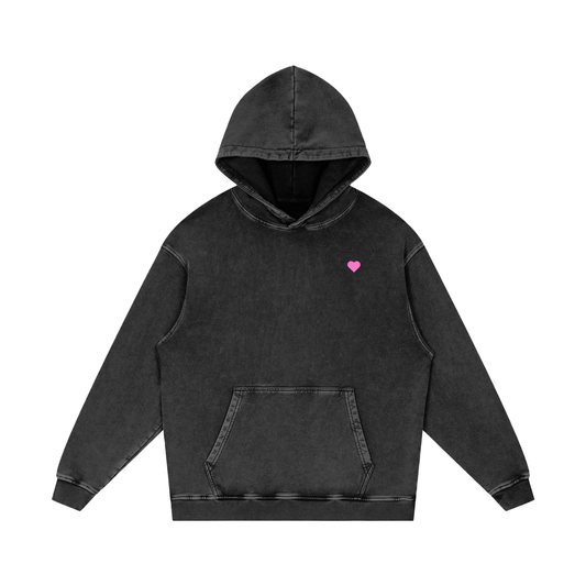 Beloved - Acid Wash Oversize Hoodie - 420 GSM