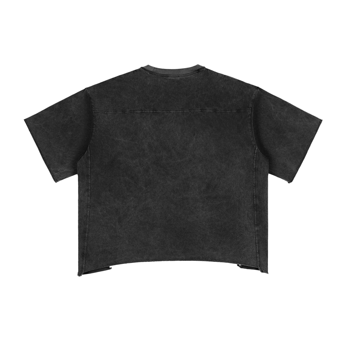 Jesus Paid It All - Raw Edge Snow Washed Boxy T-Shirt