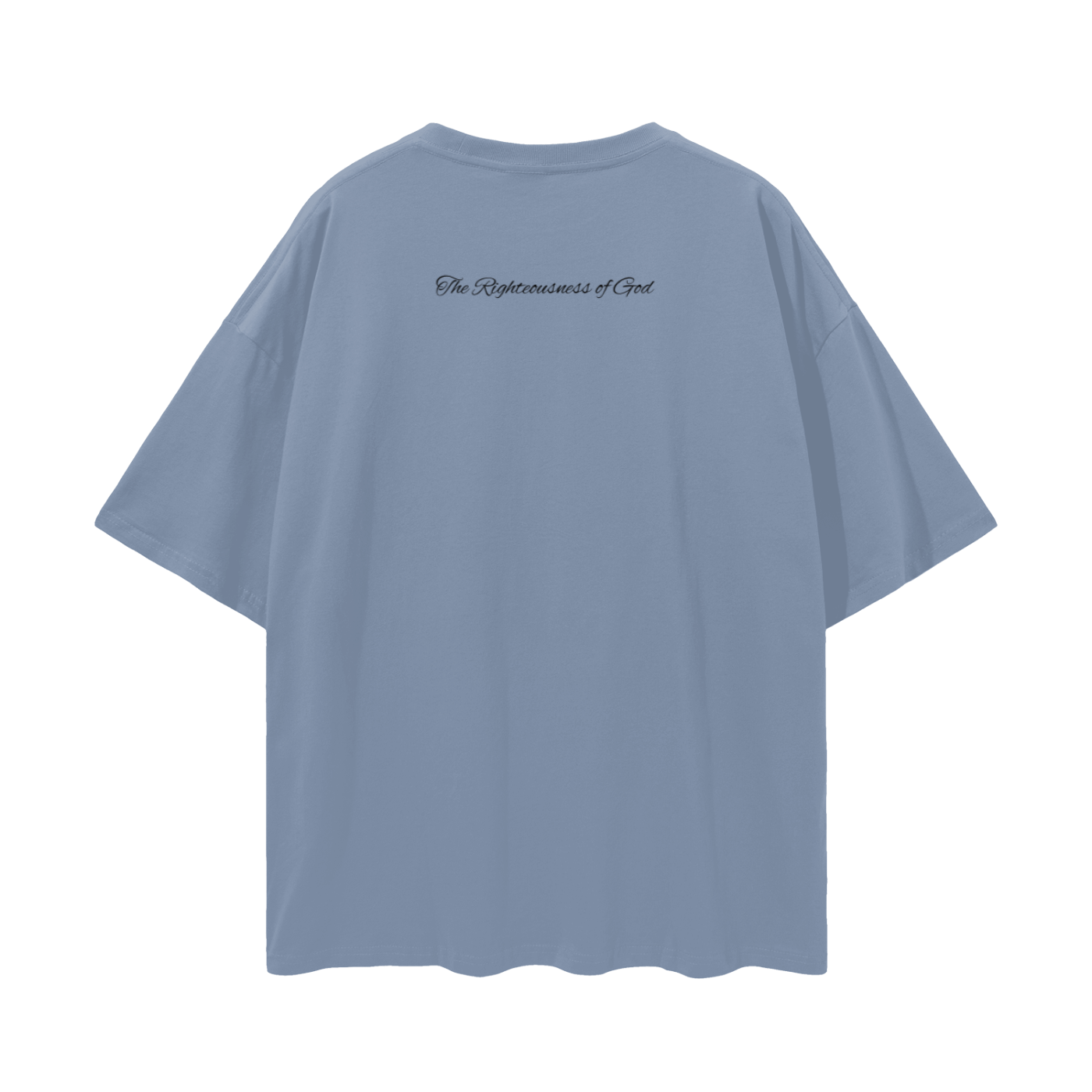 Jesus Paid It All - Oversize Deep Drop Shoulder Tee - 190 GSM