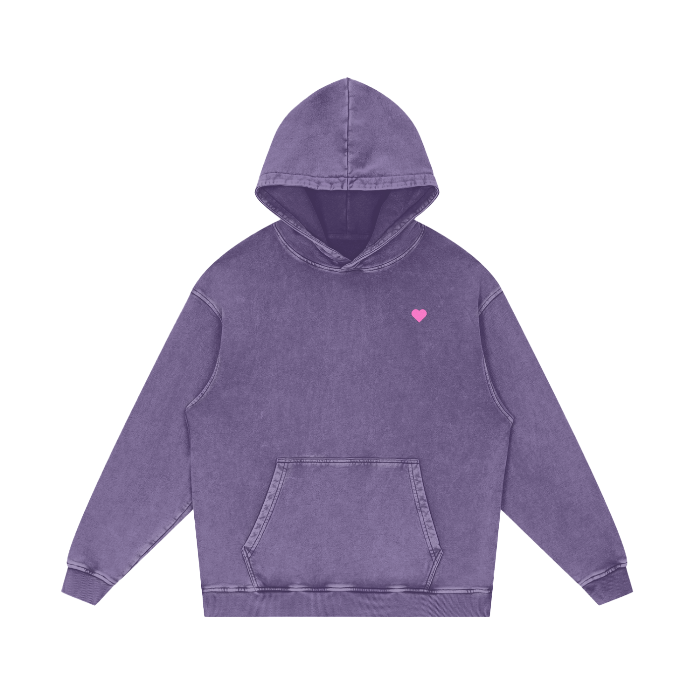 Beloved - Acid Wash Oversize Hoodie - 420 GSM