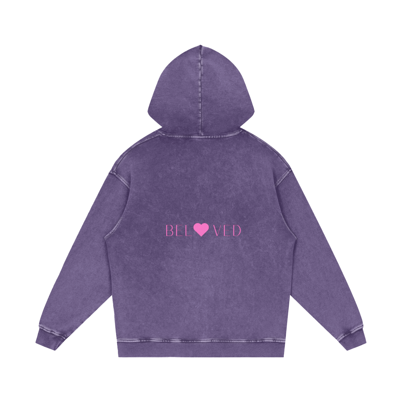 Beloved - Acid Wash Oversize Hoodie - 420 GSM