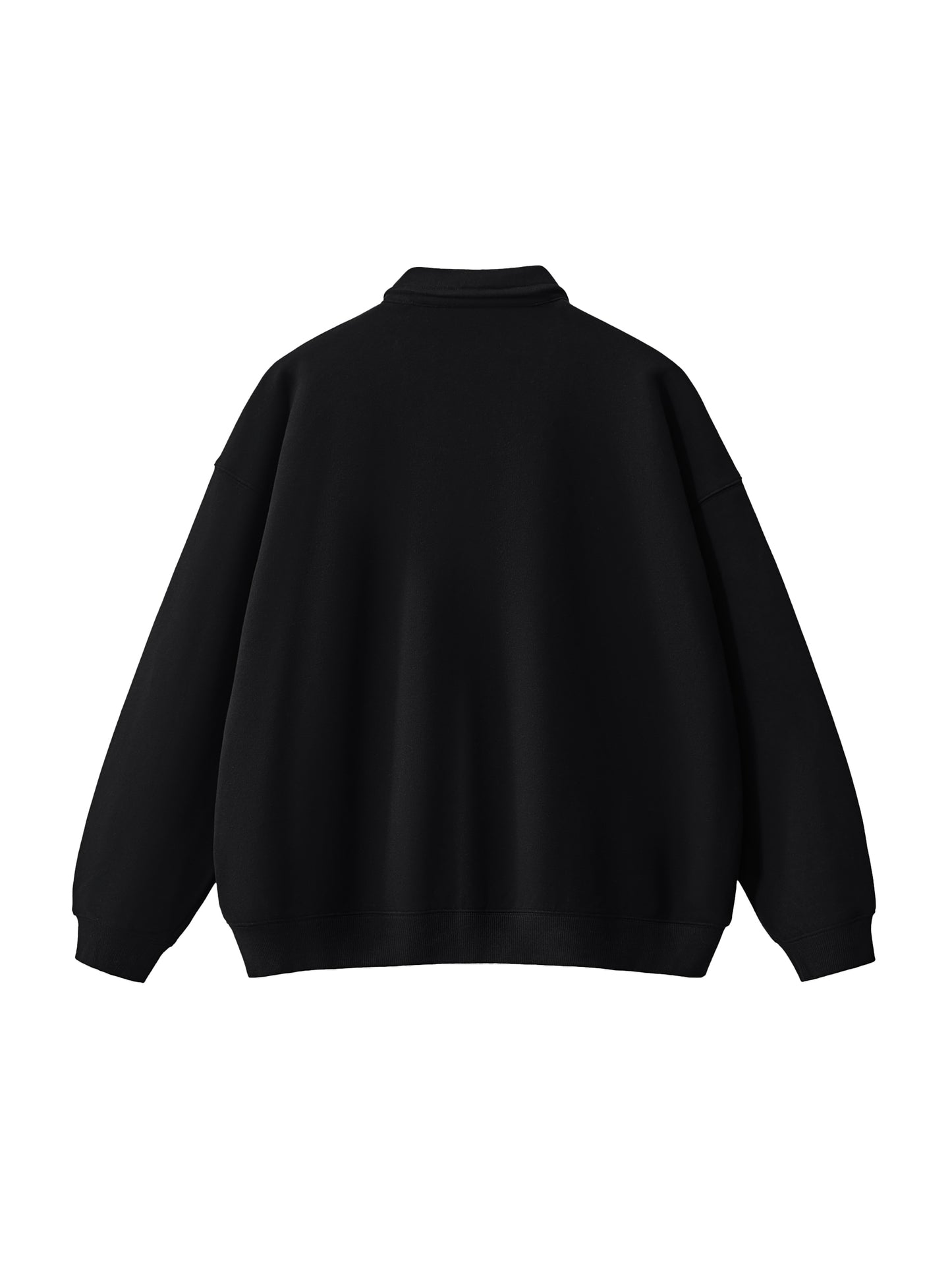 Fundamental - Heavyweight Polo-Collar Sweatshirt
